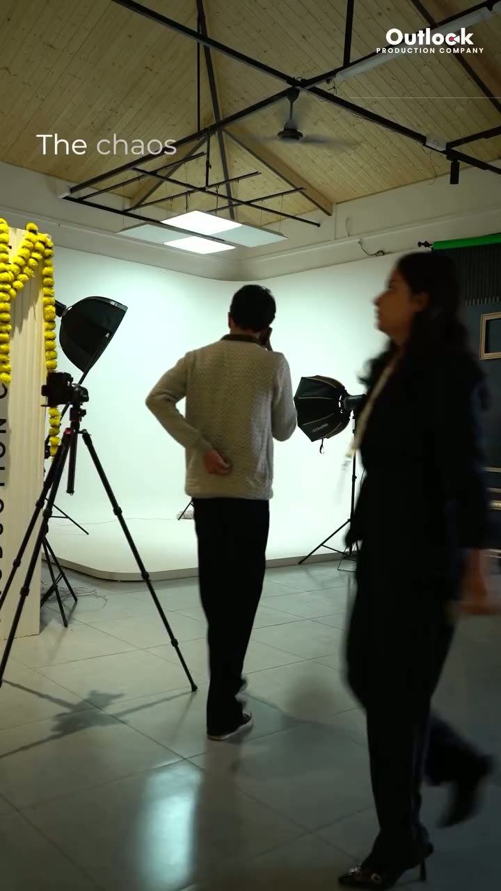 Lights. Camera. Creativity. — Outlook · BTS · Behind the Scenes by Outlook Production Company